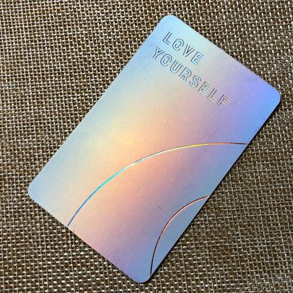 BTS RAP MONSTER [ Love Yourself Answer Official Photocard ] L Ver / NEW /+GIFT