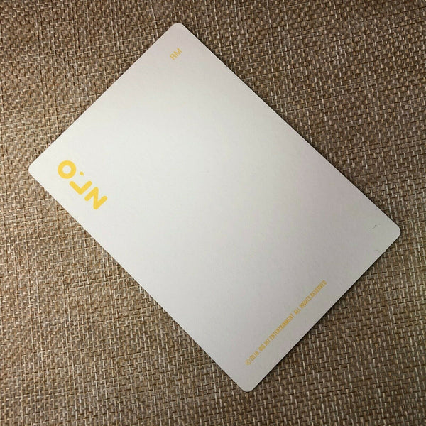 BTS RAP MONSTER  [ 2018 Exhibition Official Photocard ] Oh, always 오,늘 / New /+G