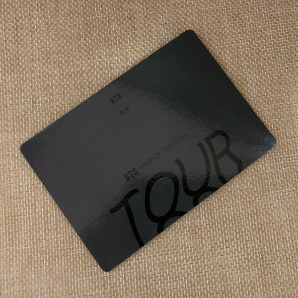 BTS JUNGKOOK SUGA UNIT  6/8 [Map Of The Soul Tour Official Mini Photocard]N+G