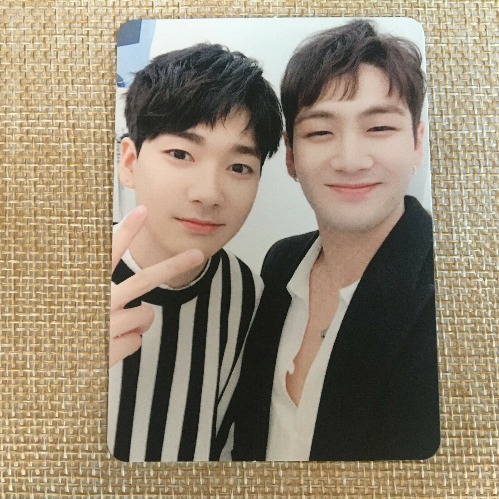 Nu'est Nuest ARON BAEKHO [ W.here Official Photocard ] Album Portrait / NEW / +G