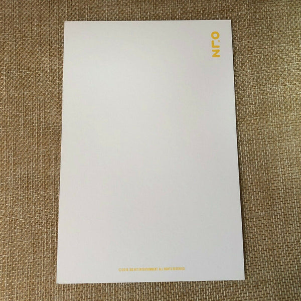 BTS V [ 2018 Exhibition Official Postcard Photocard ] Oh, always / New /+Gift