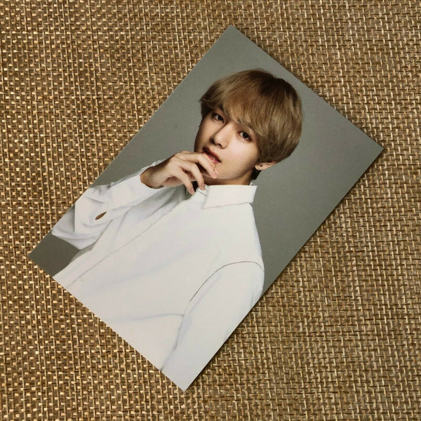 BTS V #1 [ VT Think Your Teeth Official Photocard Black, White ] NEW /+Gift