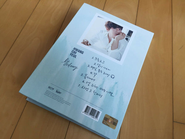 HWANG CHI YEUL [ BE ORDINARY ] 1st Mini Album / CD + Photobook / NEW /+Shop Gift