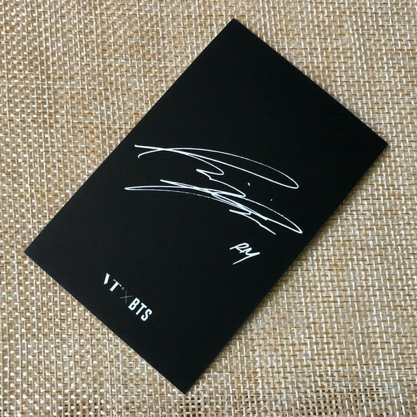 BTS RAP MONSTER  #2 [ VT Think Your Teeth Official Photocard Black, White ] N+G