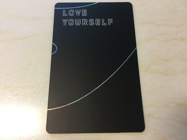 BTS JUNGKOOK [ Love Yourself Tear Official Photocard ] R Ver Fake Love / NEW /+G