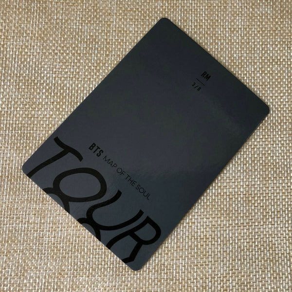 BTS RAP MONSTER 3/8 [ Map Of The Soul Tour Official Mini Photocard ] / New / +G