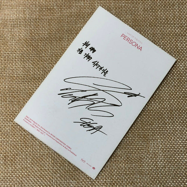 BTS SUGA [ Map Of Soul Official Photocard Postcard ] Persona / NEW / +Gift