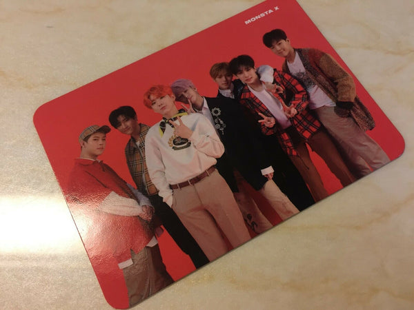 MONSTA X [ Dejavu Official Photocard GROUP #4] The Connect Member Set /New /+GFT