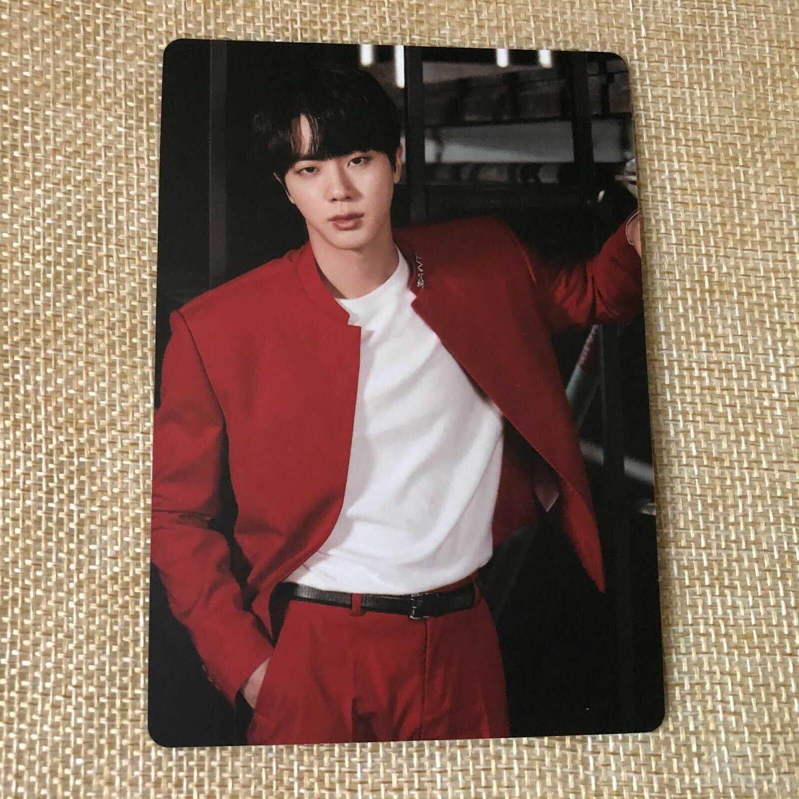 BTS JIN  2/8 [ Map of the Soul ON:E Official Mini Photocard ] ONE / New / +G