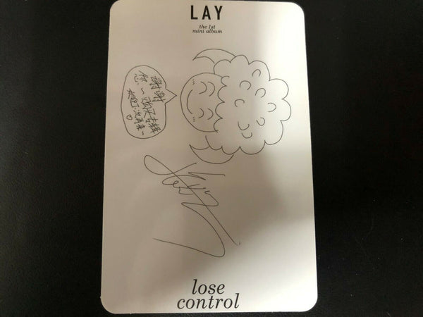 EXO LAY [ LOSE CONTROL Official Photocard ] 1st Mini Album / NEW,RARE /+Gift