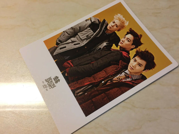EXO Sehun KAI SUHO [ KOLON Sport Official Polaroid Photocard ] EXO K M /NEW/+GFT