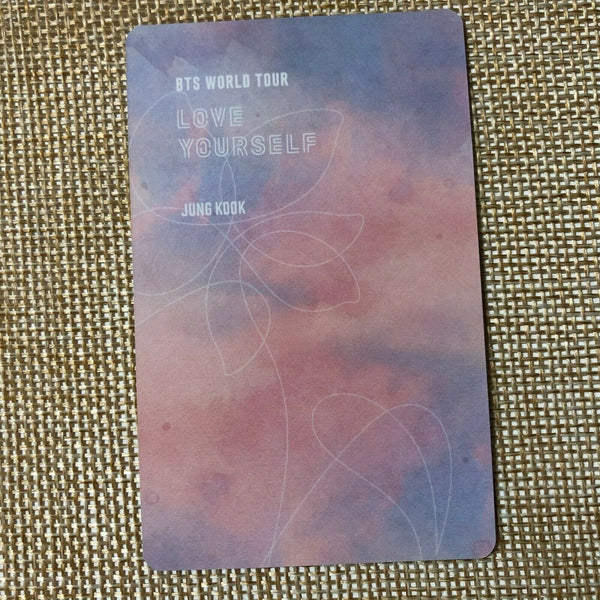 BTS JUNGKOOK [ Love Yourself World Tour Seoul DVD Official Photocard ] /NEW/+GFT