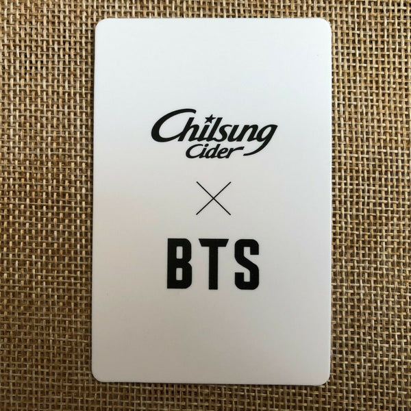 BTS SUGA [ Chilsung Cider Official Photocard ] / New, Rare / +Shop Gift
