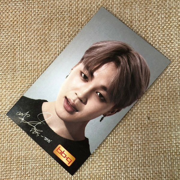 BTS  JIMIN  #1 Bangtan Boys / BBQ Official PhotoCard  / New / +Shop gift
