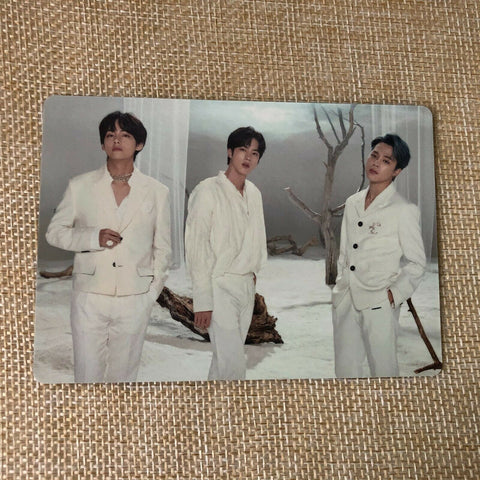BTS V JIN JIMIN  7/8 [ Map Of The Soul Tour Official Mini Photocard ] / New / +G