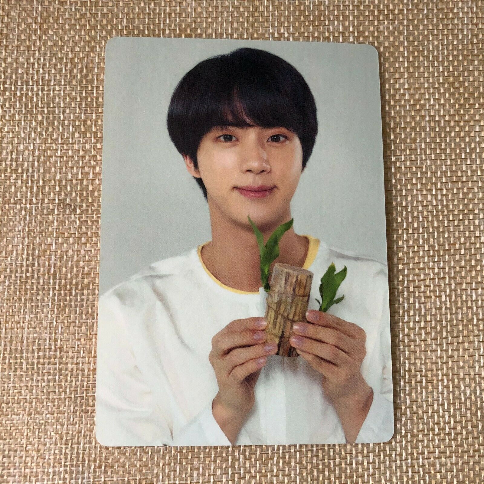 BTS JIN 5/8 [ Love Yourself World Tour Official Mini Photocard ] New /+Gift
