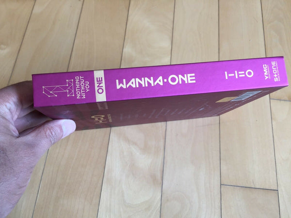 WANNA ONE [NOTHING WITHOUT YOU] Wanna Ver /CD+Photobook / NEW Unsealed / + Gift