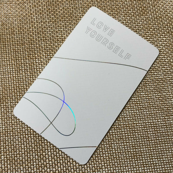 BTS JIMIN [ Love Yourself HER Official Photocard HER L ver] / NEW /+Shop Gift