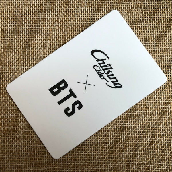 BTS RAP MONSTER  [ Chilsung Cider Official Photocard ] / New, Rare / +Shop Gift