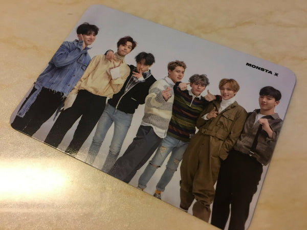 MONSTA X [ Dejavu Official Photocard GROUP #5] The Connect Member Set /New /+GFT