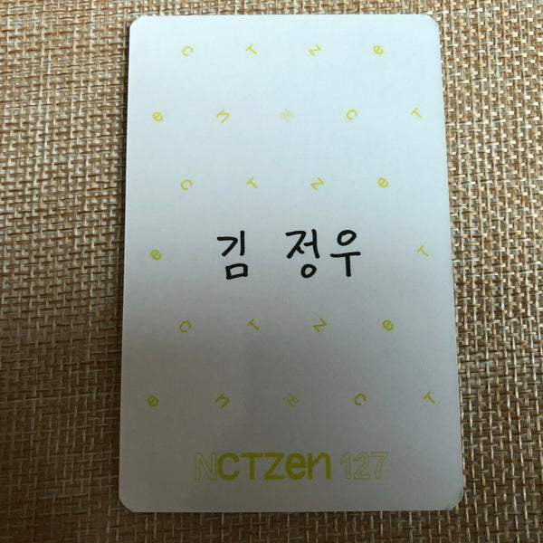 NCT Dream JUNGWOO [ Welcome KIT NCTZEN Official Photocard ] 127 Wayv / New /+GFT