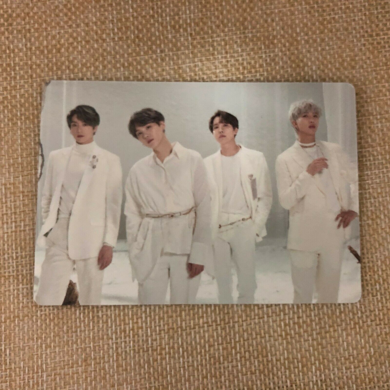 BTS JUNGKOOK SUGA UNIT  6/8 [Map Of The Soul Tour Official Mini Photocard]N+G