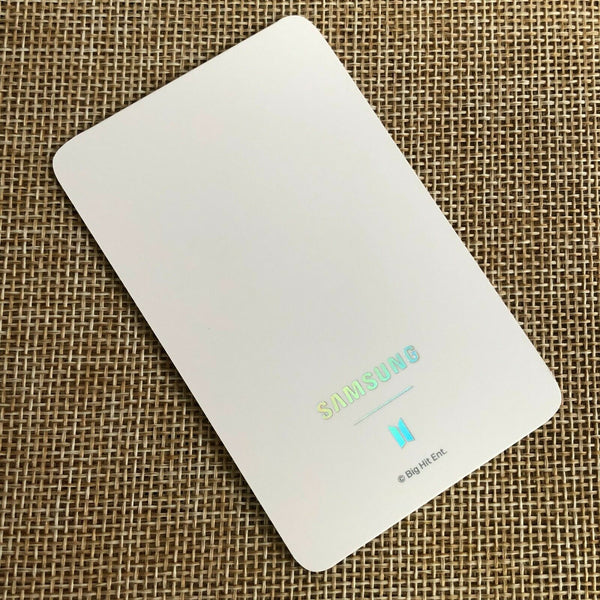 BTS SUGA [ Samsung Galaxy S20+ Official Photocard ] Limited / New, Rare / +Gift