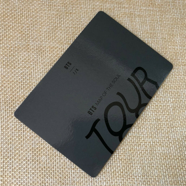 BTS V JIN JIMIN  7/8 [ Map Of The Soul Tour Official Mini Photocard ] / New / +G
