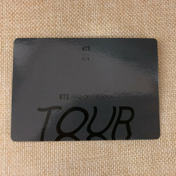 BTS JUNGKOOK SUGA UNIT  6/8 [Map Of The Soul Tour Official Mini Photocard]N+G