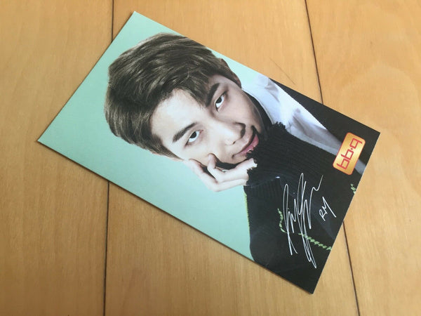 BTS RM Rap Monster #3 Bangtan Boys / BBQ Official PhotoCard  / New / +Shop gift