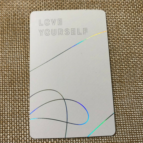 BTS JIMIN [ Love Yourself HER Official Photocard HER L ver] / NEW /+Shop Gift
