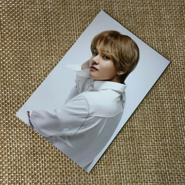 BTS V #2 [ VT Think Your Teeth Official Photocard Black, White ] NEW /+Gift