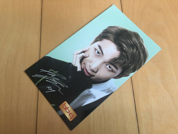 BTS RM Rap Monster #3 Bangtan Boys / BBQ Official PhotoCard  / New / +Shop gift