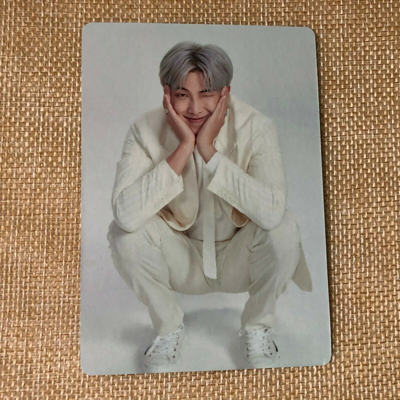 BTS RAP MONSTER 8/8 [ Map Of The Soul Tour Official Mini Photocard ] / New / +G