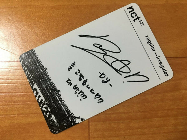 NCT 127 DOYOUNG [ Regular Irregular Official Photocard ] 1st Album / New / +Gift