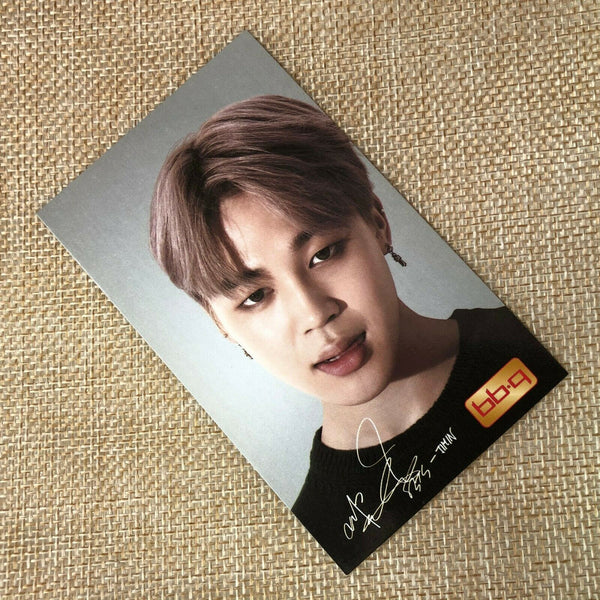 BTS  JIMIN  #1 Bangtan Boys / BBQ Official PhotoCard  / New / +Shop gift