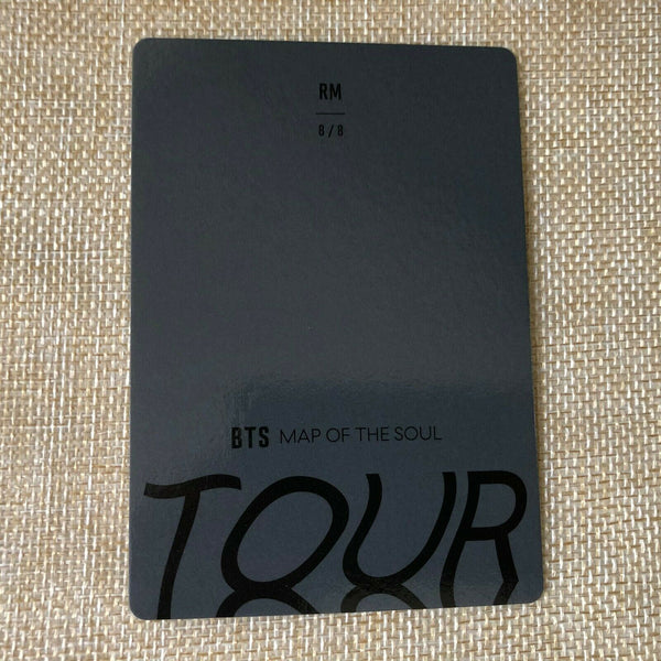BTS RAP MONSTER 8/8 [ Map Of The Soul Tour Official Mini Photocard ] / New / +G