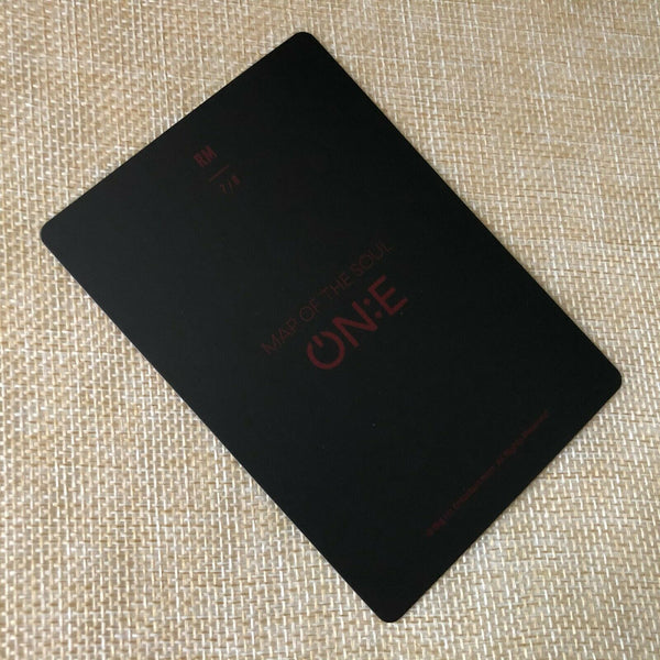 BTS RAP MONSTER  7/8 [ Map of the Soul ON:E Official Mini Photocard ] ONE / N +G