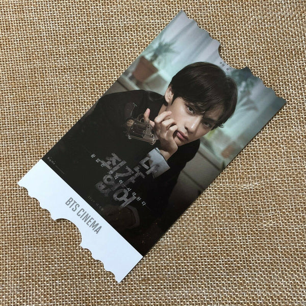BTS V Taehyung [ ARMY ZIP Fanclub KIT Cinema Official Photocard ] / New / +Gift