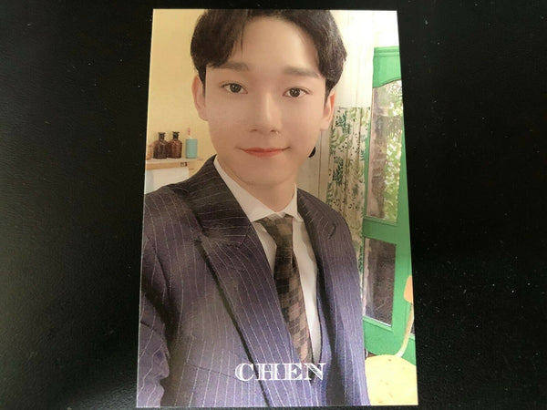 EXO CHEN #4[ 2020 Season's Greeting Official Limited Photocard ] NEW,RARE /+Gift