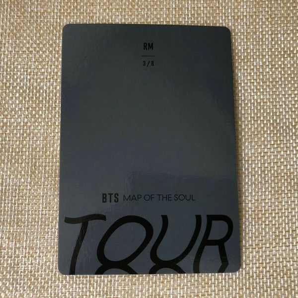 BTS RAP MONSTER 3/8 [ Map Of The Soul Tour Official Mini Photocard ] / New / +G