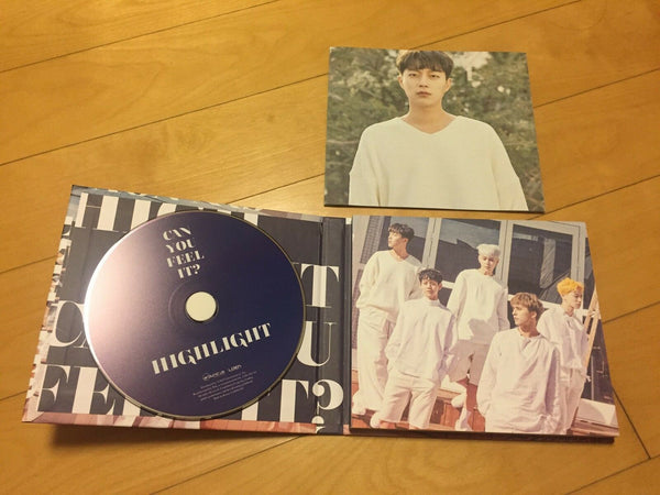 HIGHLIGHT [CAN YOU FEEL IT] 1st Mini Album Sensibility Ver / New / No PC / +Gift