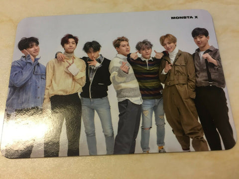 MONSTA X [ Dejavu Official Photocard GROUP #5] The Connect Member Set /New /+GFT