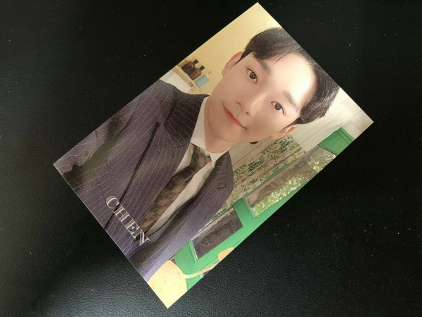 EXO CHEN #4[ 2020 Season's Greeting Official Limited Photocard ] NEW,RARE /+Gift