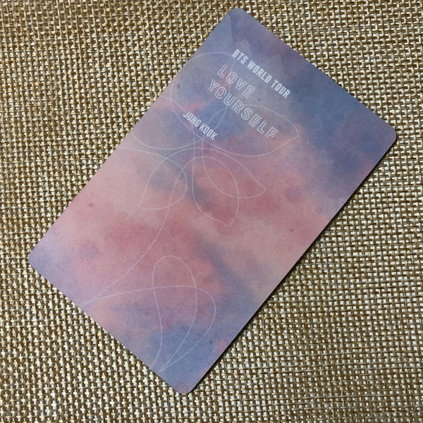 BTS JUNGKOOK [ Love Yourself World Tour Seoul DVD Official Photocard ] /NEW/+GFT