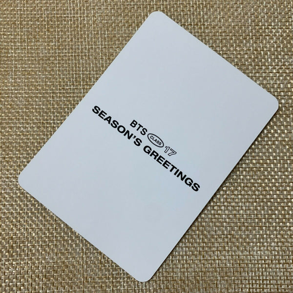 BTS JIN [ 2017 Season's Greetings Official Photocard ] DVD / NEW, RARE / +GIFT