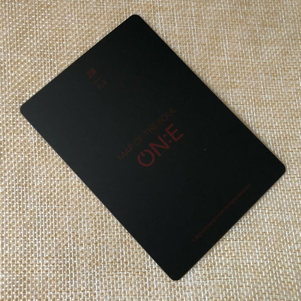BTS JIN  2/8 [ Map of the Soul ON:E Official Mini Photocard ] ONE / New / +G