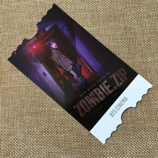BTS JIN [ ARMY ZIP Fanclub KIT Cinema Official Photocard ] / New,Rare / +Gift