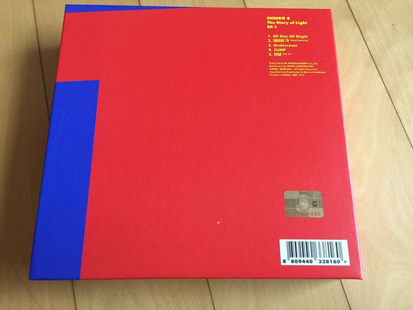 SHINEE [ The Story of Light EP 1 ] 6th Album / CD+Photobook+Lyrics /NEW /+ Gift