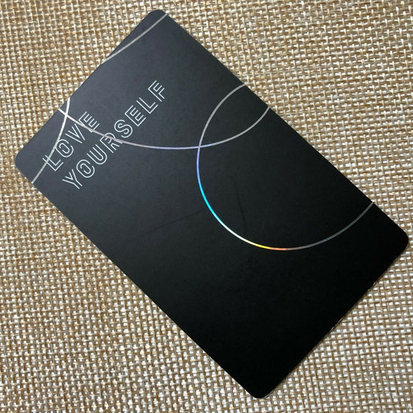 BTS SUGA [ Love Yourself Tear Official Photocard ] R Ver Fake Love / NEW /+G
